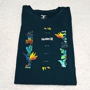 Hurley Teal Graphic T-Shirt